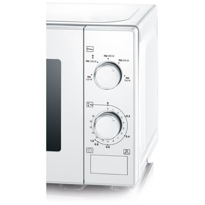  MW 7890 micro-ondes monofonction blanc - 20 L1