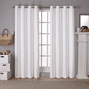 Double rideau blanc occultant - Achat / Vente pas cher Double rideau blanc occultant - Achat / Vente pas cher