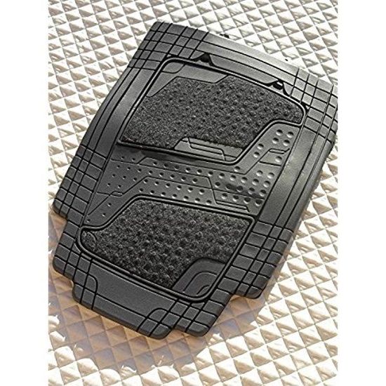 Honda Crv Gris Tapis Tapis De Sol Caoutchouc Voiture 4 Pieces