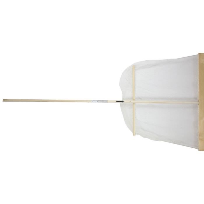DUDULE Bichette Pliante 100 cm Polycoton Blanc