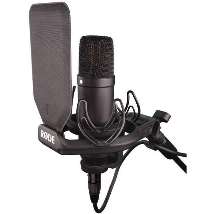 RODE NT1 Kit Micro - Avec support SMR - Noir
