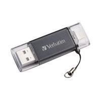 VERBATIM iStore ‘n' Go - 16 Go - Transparent / Noir