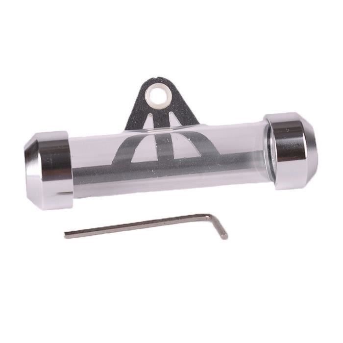 Support//Tube de vignette en acrylique et aluminium pour moto imperm/éable