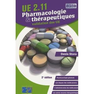 Pharmacologie Thérapeutiques Achat Vente Livre Denis - 