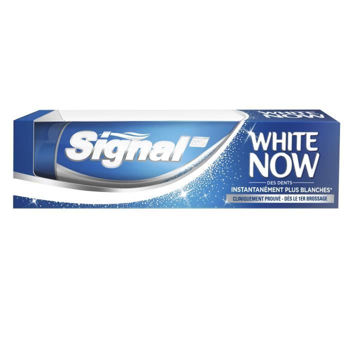 SIGNAL Dentifrice White Now Blanc - 75 ml