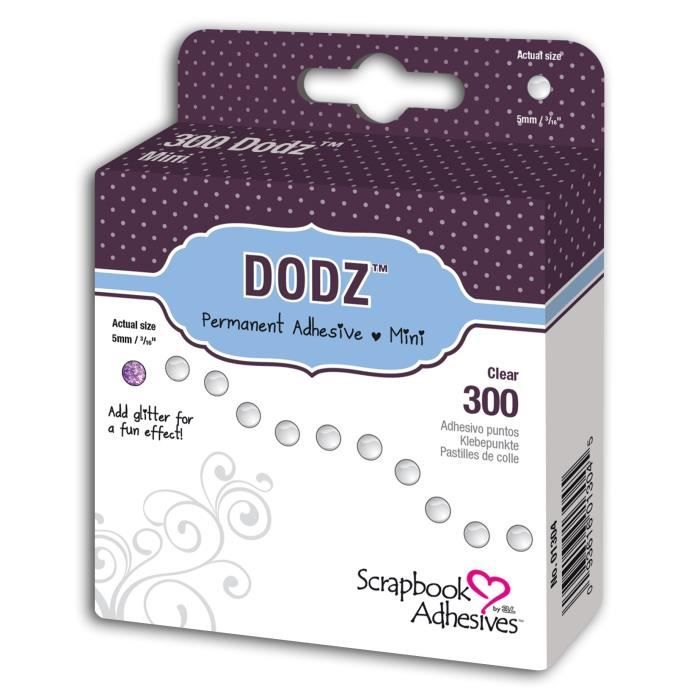 DODZTM Adhésive Dots - 300 Pastilles - 5mm
