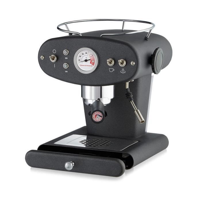 Machine à Café à Capsules Illy IperEspresso X1 Anniversary - Pour Espresso, Café Filtre Et Cappuccino, Design Luca Trazzi