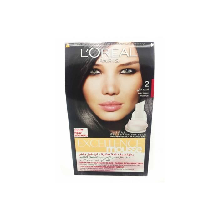 coloration meche cheveux l oreal l or 233 al excellence mousse coloration cheveux 2 noir achat vente coloration l or 233 al coloration meche cheveux l oreal l or 233 al excellence mousse coloration cheveux 2 noir achat vente coloration l or 233 al