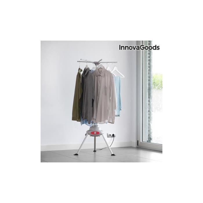 Sèche-Linge Portable InnovaGoods 1000W Blanc--2