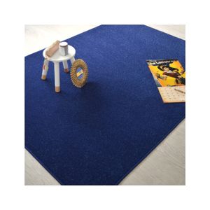 TAPIS Tapis chambre d'enfant - Pailleté Flash Bleu Marin