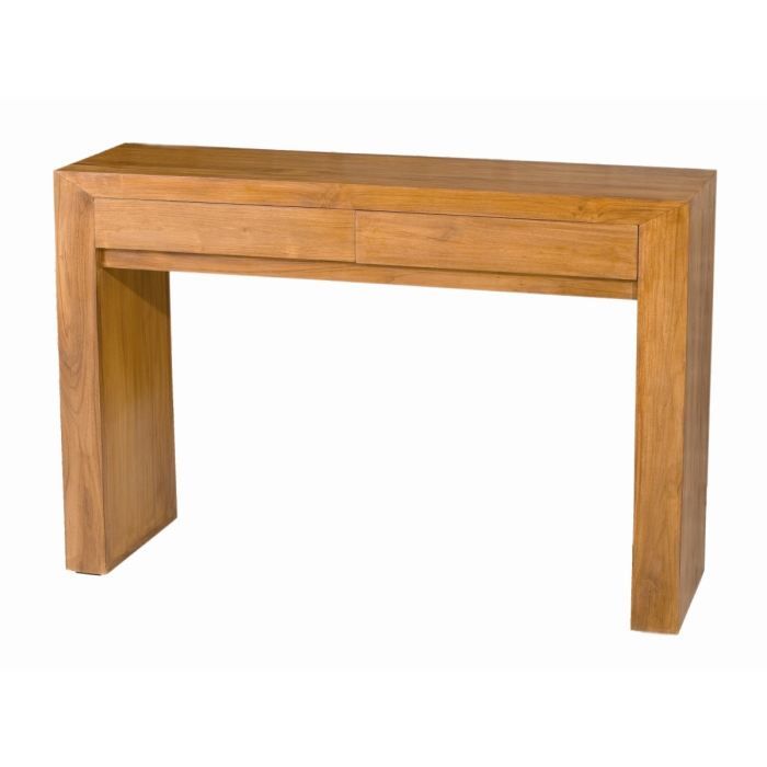 BISHO Console - Classique - 2 tiroirs - L x 120 cm
