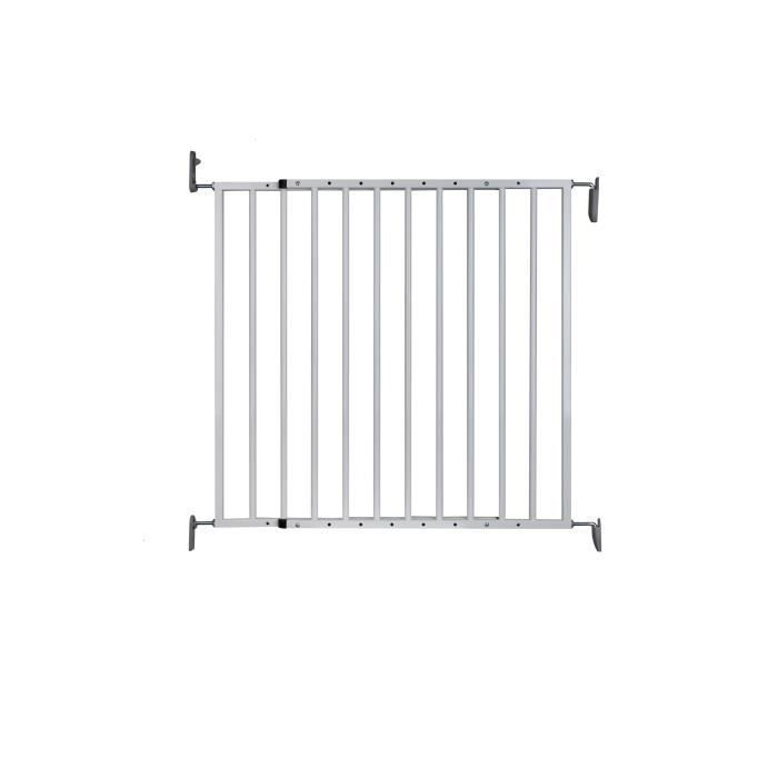 NYDALIS Barrière LEA Métal Pivotante 64-113 cm Blanche