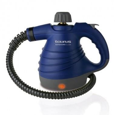 TAURUS 954504000 Nettoyeur vapeur Rapidissimo Clean - 1050 W - Noir et Bleu