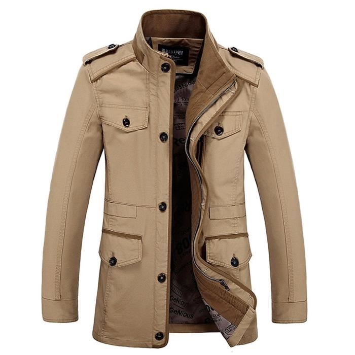 Militaire Hommes Veste Manches L'air Armée Jacket De Pour Fit Slim dxOqwEOBv