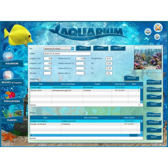 Aquarium 2012 à télécharger