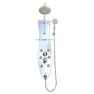 ROUSSEAU Colonne de douche Hydromassante Dalhia Shiny Miroir
