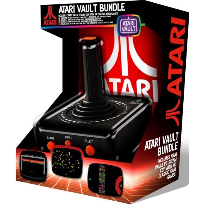 Pack Joystick USB Atari PC + Atari Vault 100 jeux