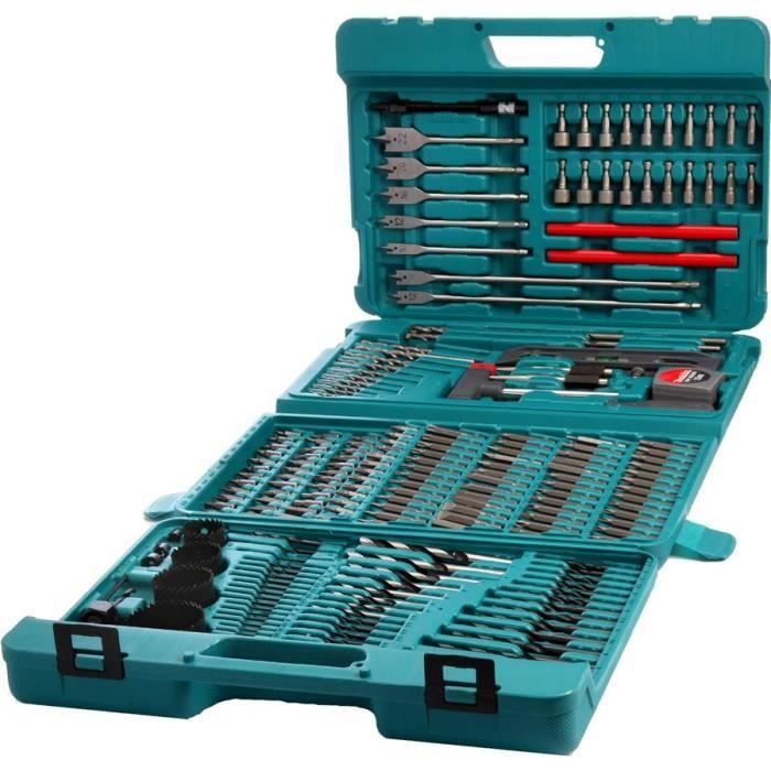 MAKITA Coffret de 216 pièces accessoires P-44046