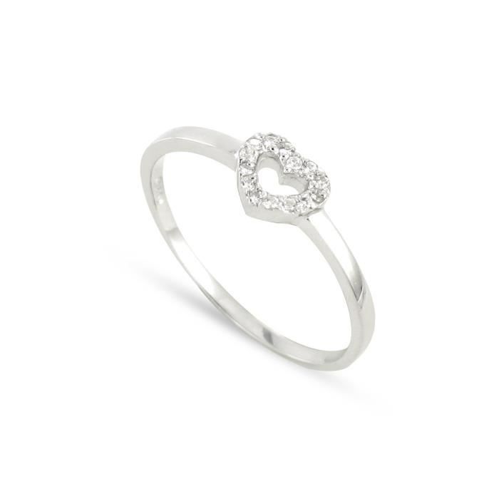 TOUS MES BIJOUX Bague Argent 925° et Oxydes Zirconium Femme