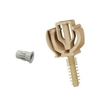 DIPRA Collier simple fixation pose apparente Pour tube nu Alize'o D.20 - par 10mm