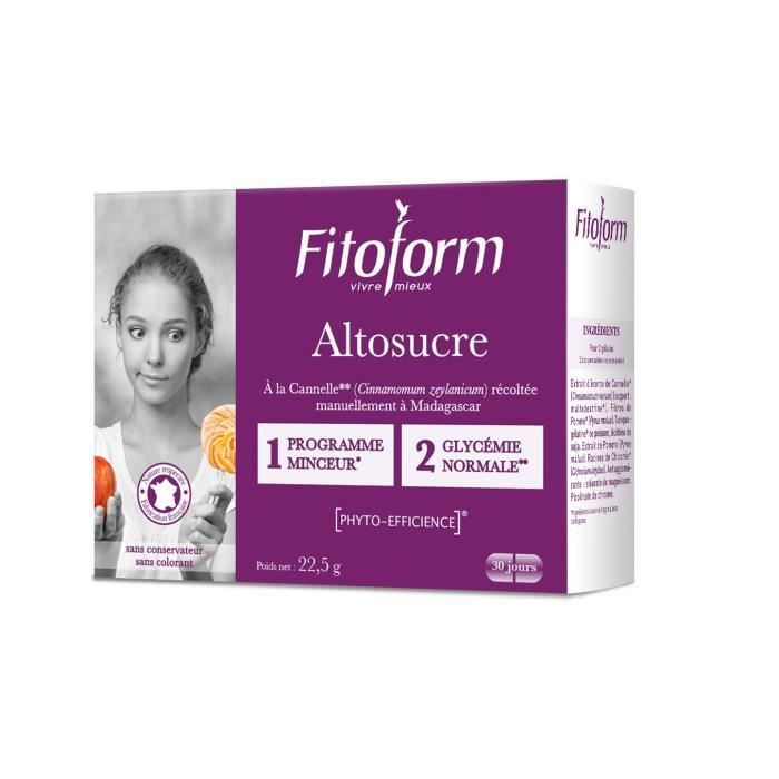 FITOFORM Altosucre - 60 gélules