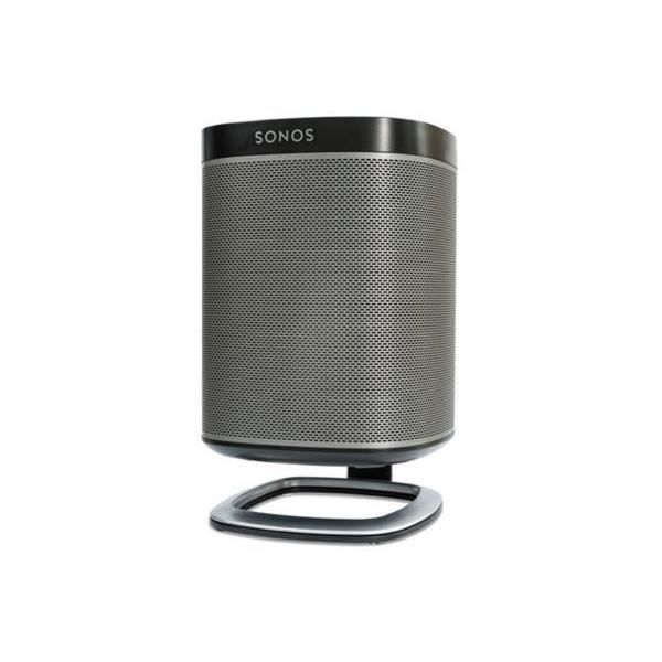 FLEXSON Support enceinte Sonos Play - Noir - Fixation moulée à la forme du SONOS PLAY : 1