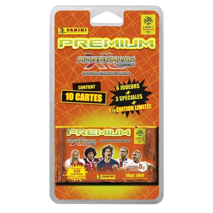 PANINI FOOT 2017-2018 Leaflet Premium Or 13 Cartes à Collectionner