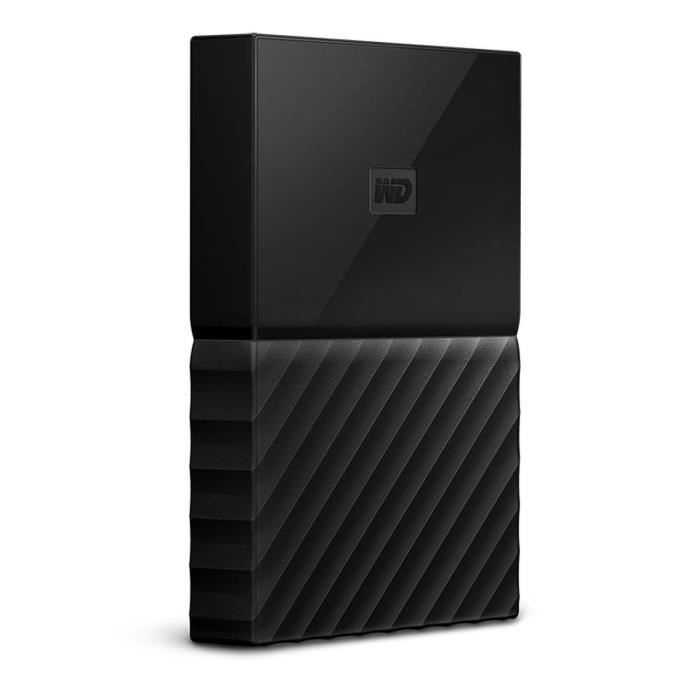WD - Disque dur Externe - My Passport - 3To - USB 3.0 (WDBYFT0030BBK-WESN)