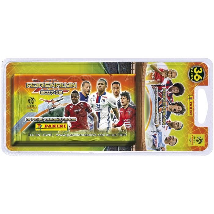 PANINI FOOT 2017-2018 Blister de 6 Pochettes Cartes à Collectionner