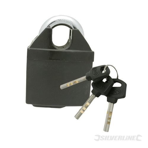 SILVERLINE Cadenas carré à anse protégée