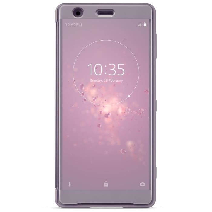 Sony Style Etui Cover Touch pour Xperia XZ2 Rose
