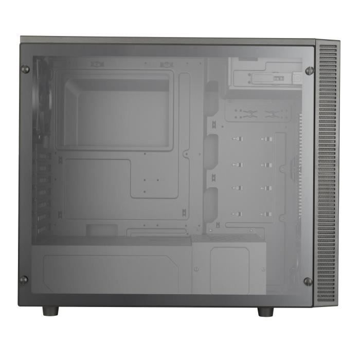 Cooler Master MasterBox E500L Red full window1