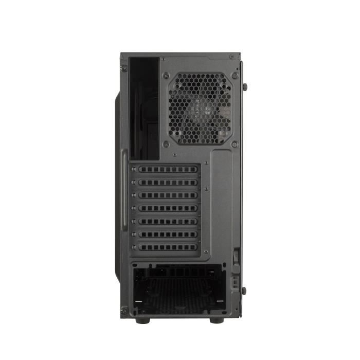 Cooler Master MasterBox E500L Red full window2