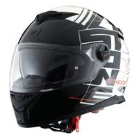 CASQUE MOTO SCOOTER ASTONE Casque Intégral GT800 Astro Noir Blanc CASQUE MOTO SCOOTER ASTONE Casque Intégral GT800 Astro Noir Blanc