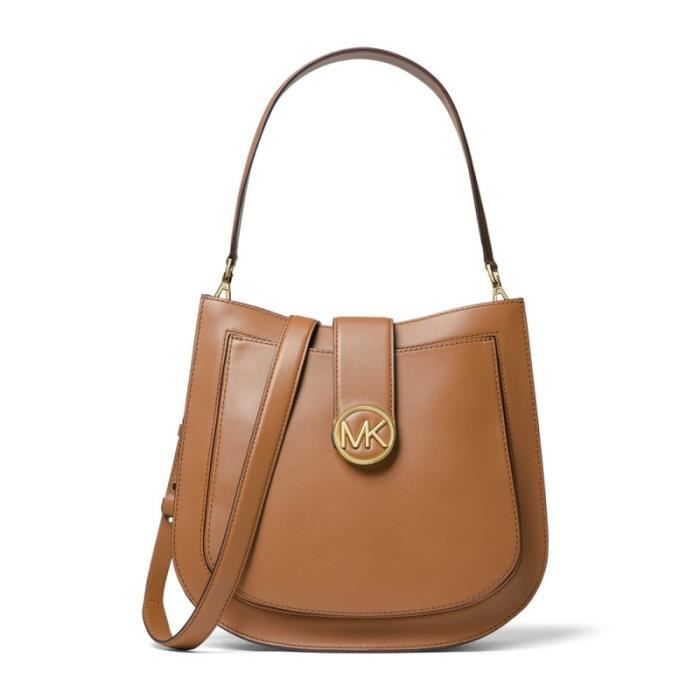 MICHAEL KORS Sac à Bandoulière LILLIE 30F8G0LM3T LG HOBO Marron Femme