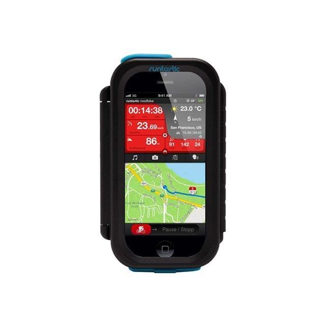 RUNTASTIC Support vélo Iphone 4/4S/5/5C/5S Noir