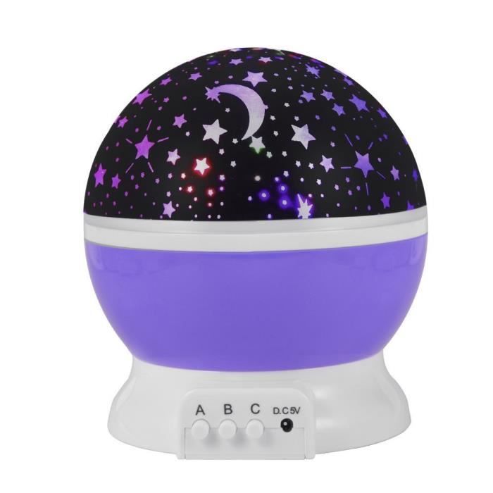 BLEOSAN Veilleuse Galaxy Constellation Ciel Etoiles 360