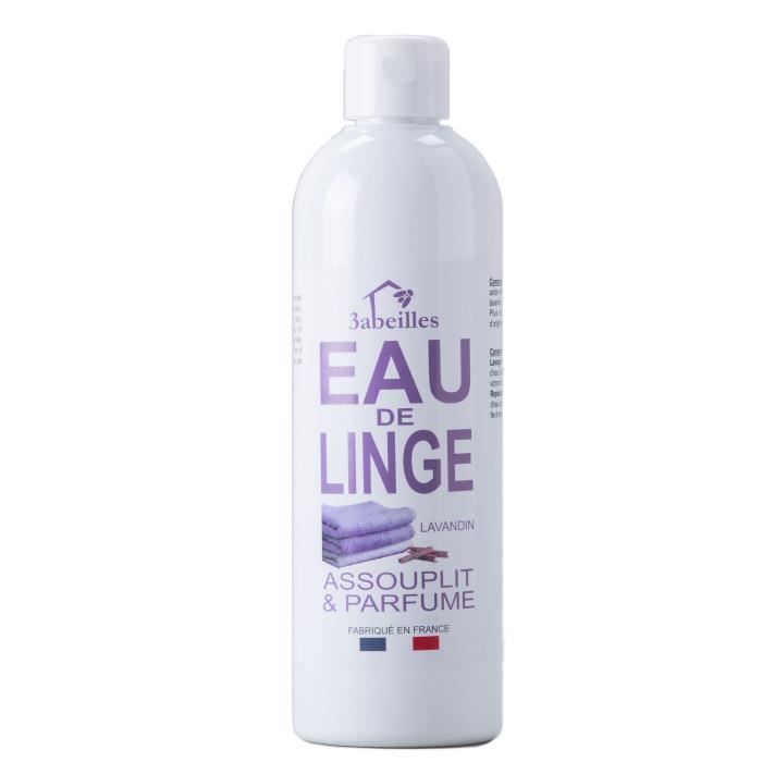 3 ABEILLES Eau de linge - Lavandin - Bio - 500 ml
