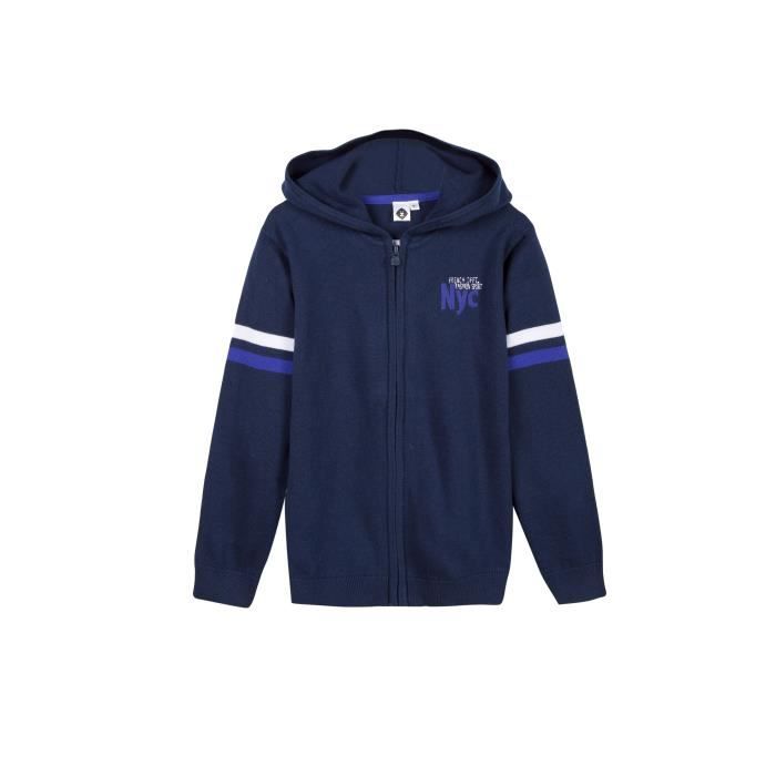 Z Cardigan Bleu marine Enfant Garçon