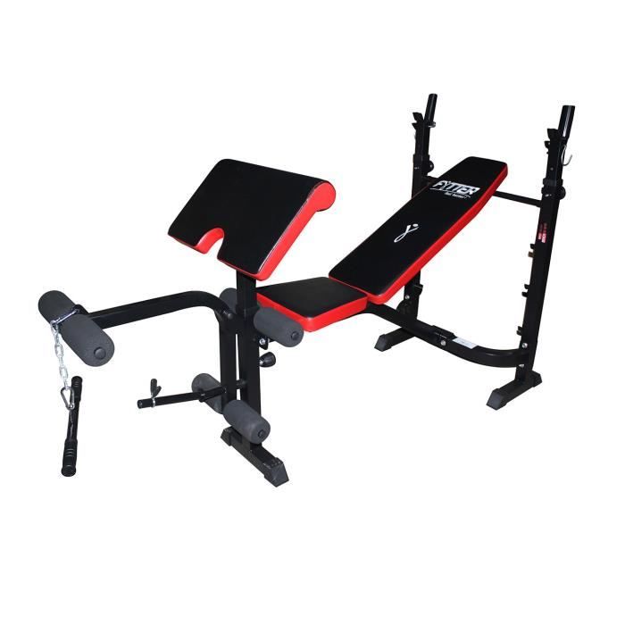 FYTTER Banc de musculation multifonctionnel BEW04R