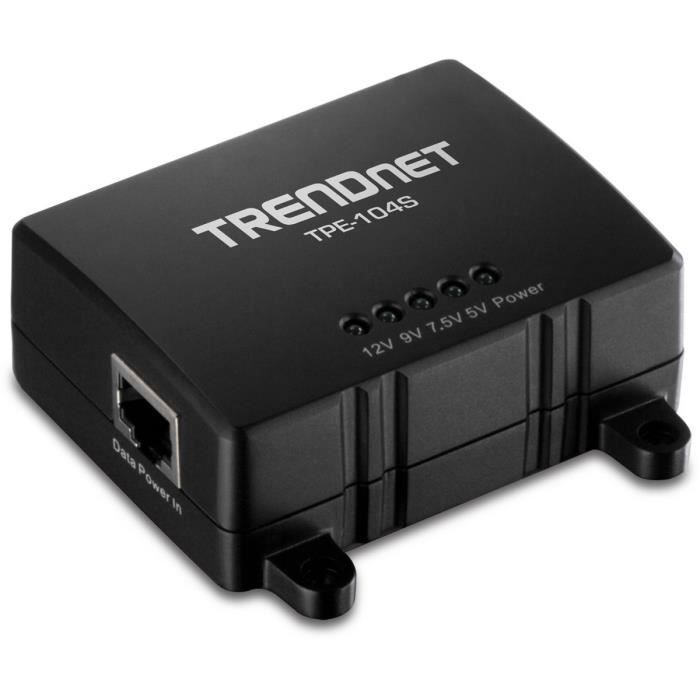 Trendent Splitter PoE Ethernet TPE 104S   Achat / Vente SWITCH   HUB