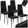 4 Chaises de salle à manger ou de cuisine design,