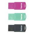 PACK 3 CLES USB 2.0 PASTELL