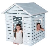 MAISONNETTE EXTÉRIEURE Maisonnette / Cabane à peindre en Bois Enfant MAISONNETTE EXTÉRIEURE Maisonnette / Cabane à peindre en Bois Enfant