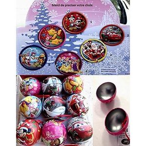 BOULE DE NOËL Boule a ouvrir WINNIE Disney , Modèle Aleatoire