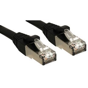LINDY Câble réseau patch cat.6 S/FTP PIMF Premium - cuivre - LSOH - 500MHz - 5 m - noir