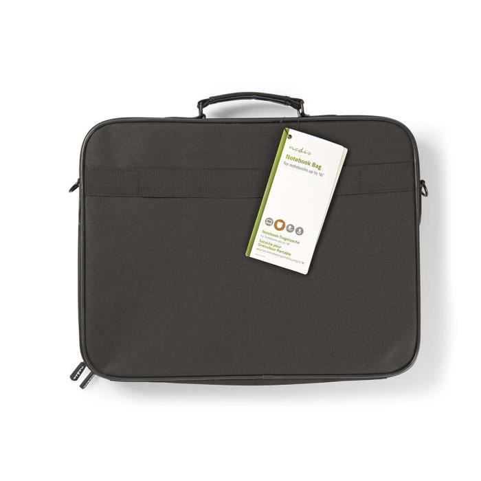 Sacoche pour Ordinateur Portable | Bandouliére | Pochettes de Rangement pour Accessoires | 15-16\