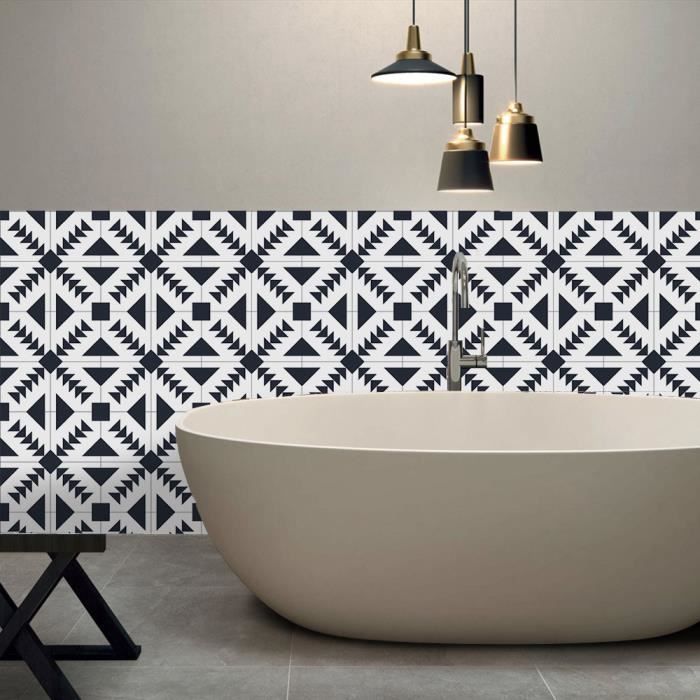 Adhesif Carrelage Salle De Bain Bright Shadow Online