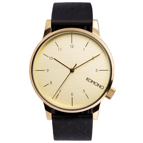 Montre Femme - Komono - KOM-W2758 - 36 mm - Cuir Marron - Quartz - Étanchéité 3 ATM Marron