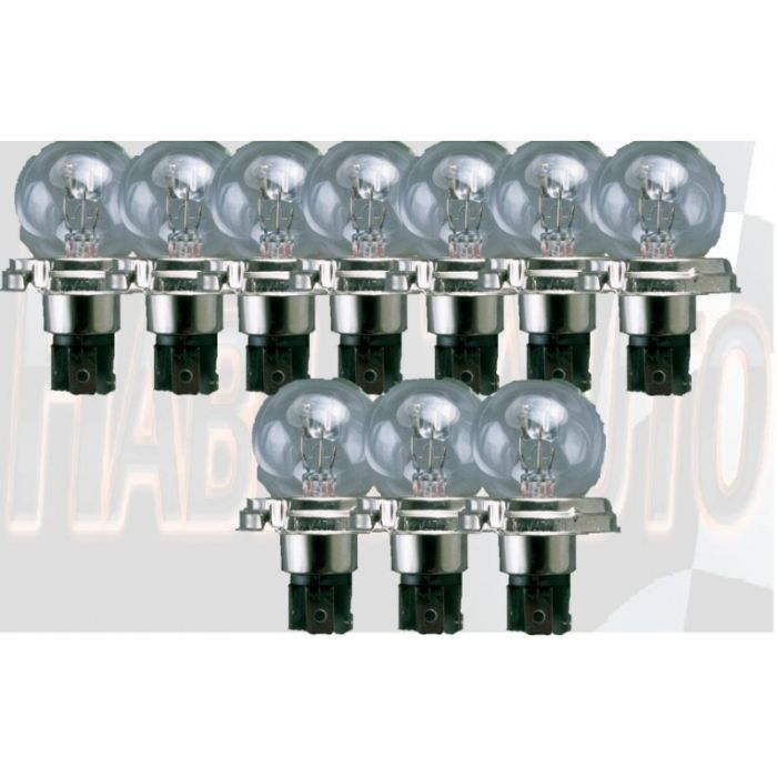 10 ampoules CODE EUROPEEN 12V 45W/40W P45T Achat / Vente ampoule